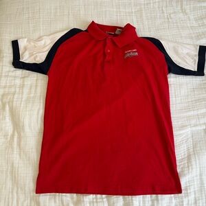 Red Polo Shirt Cleveland Indians